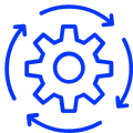 gear turning icon